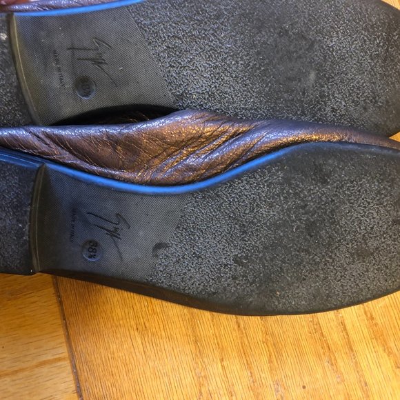 Giuseppe Zanotti Flats with diamond skeleton - Picture 6 of 6